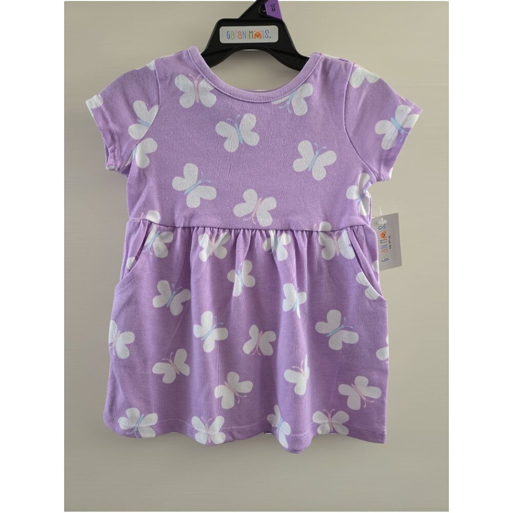 Infant Butterfly Print Skater Dress with Pockets Size 12M - NWT - Summer Dress